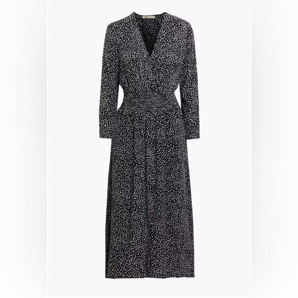 Maje Printed Midi Dress FR42 (US10) NWT